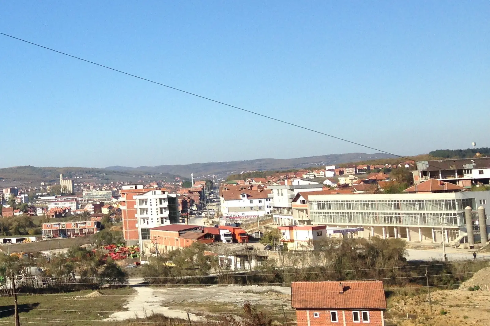 Pamje e Skënderajt në vjeshtë