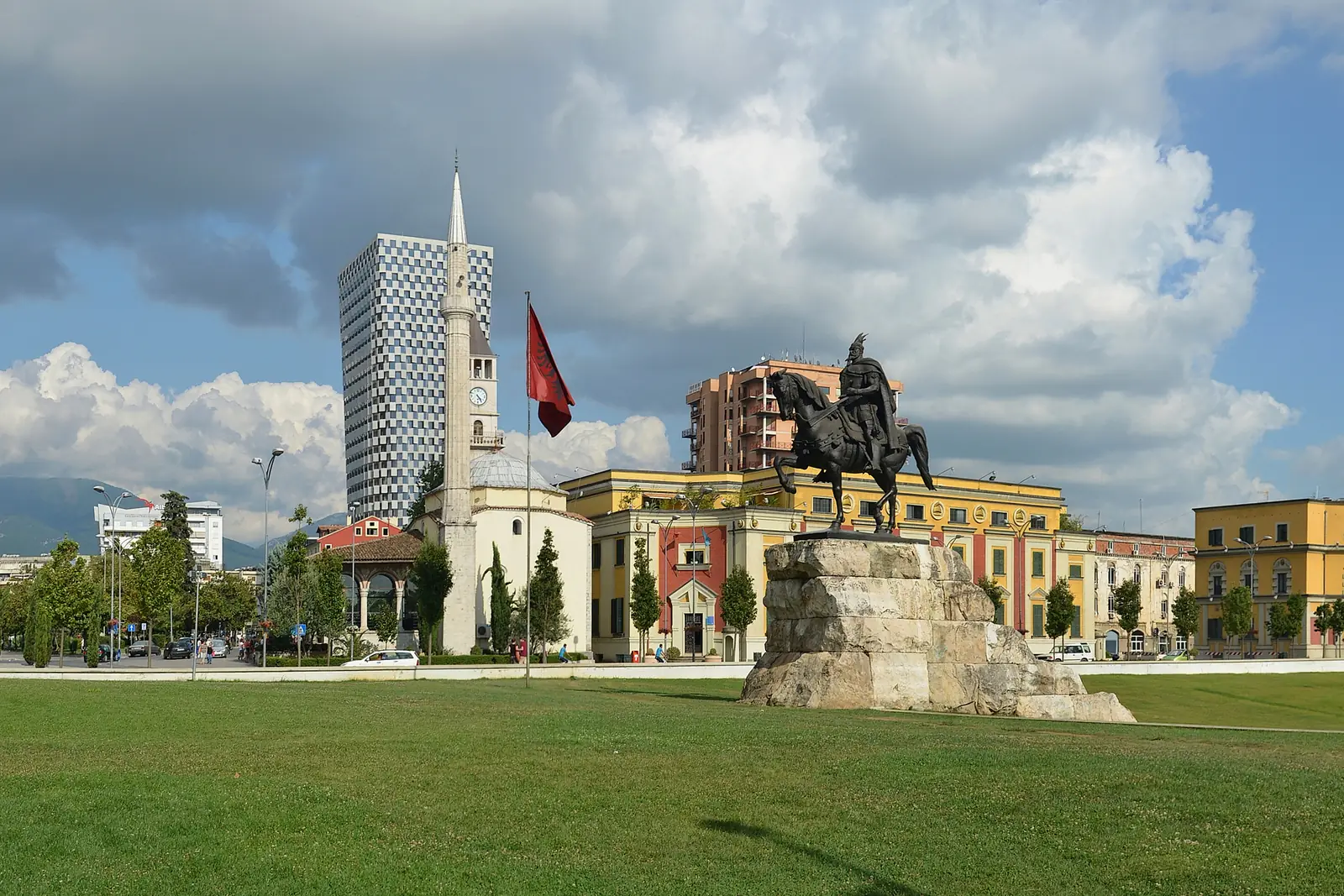 View of Tirana